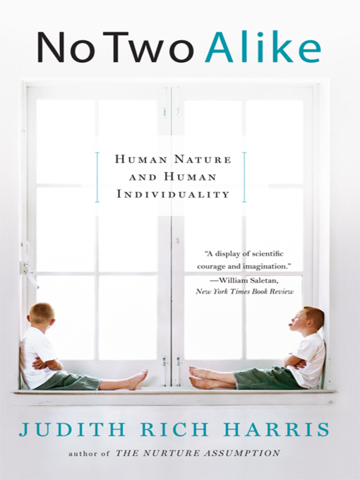 Title details for No Two Alike by Judith Rich Harris - Available